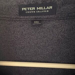 Peter Millar Crown Crafted Textured Knit in Dark Gray
